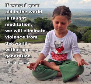 meditation 8 year old